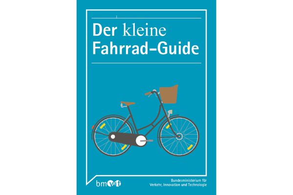 Titelblatt der Broschüre "Der kleine Fahrrad-Guide"