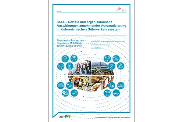 Cover Soziale und organisatorische Auswirkungen zunehmender Automatisierung