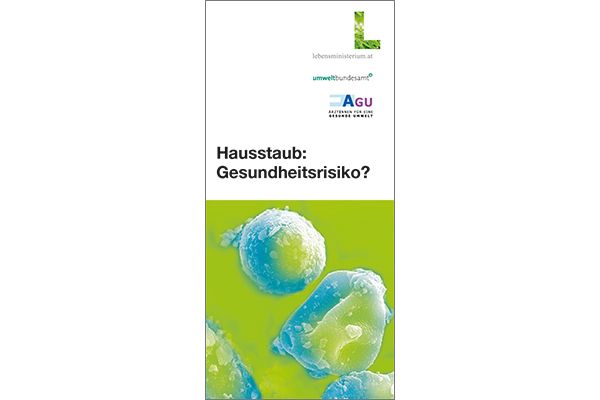 Cover "Hausstaub - Gesundheitsrisiko"