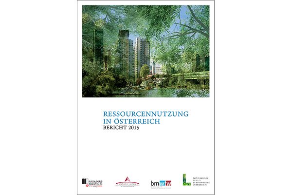 Titelblatt Ressourcennutzung in Österreich 2015