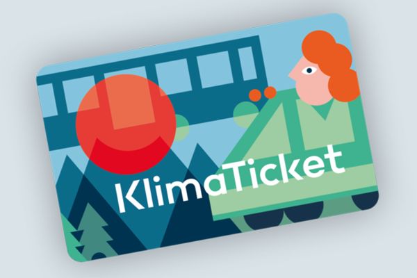 Sample card of the new KlimaTicket Now