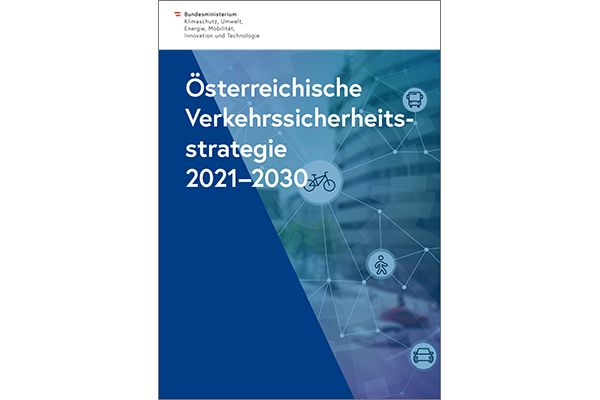 Titelblatt der Publikation "Verkehrssicherheitsprogramm 2021-2030"