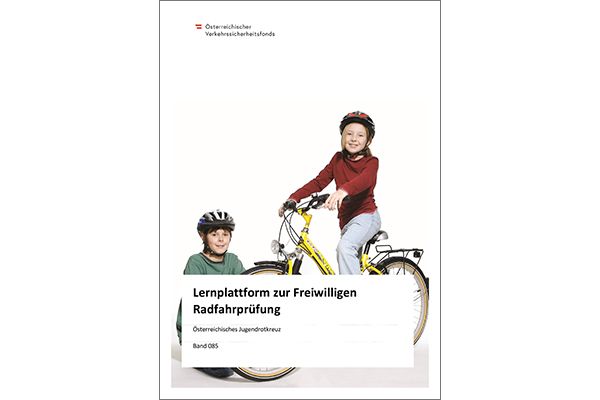 Titelblatt "Lernplattform Radfahrpruefung"