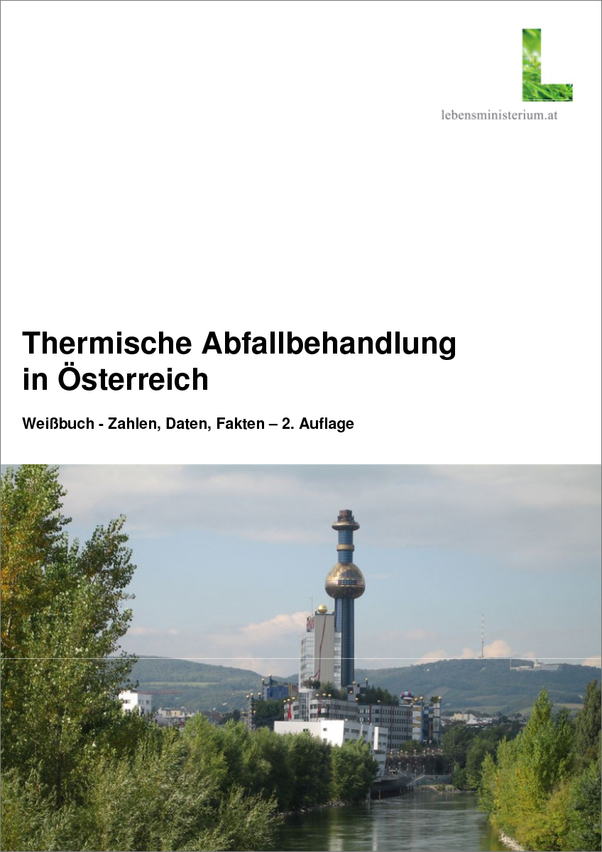 Titelblatt "Thermische Abfallbehandlung in Österreich"