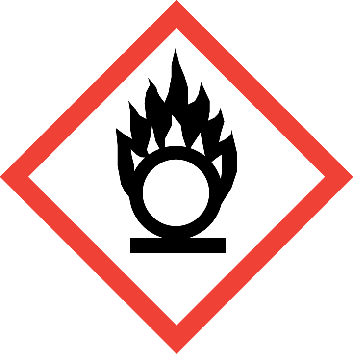Gefahrenpiktogramm "brandfördernd"