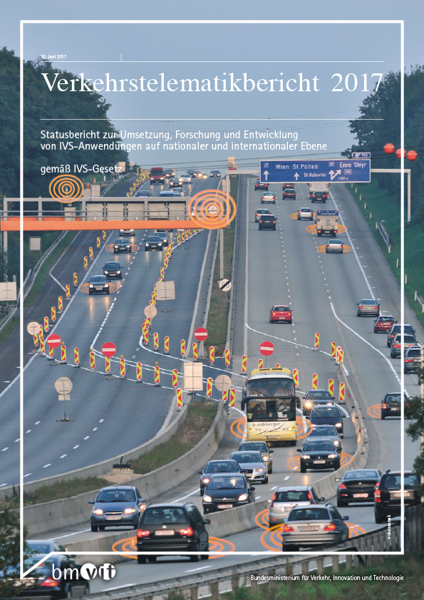 Titelblatt des Verkehrstelematikberichts 2017
