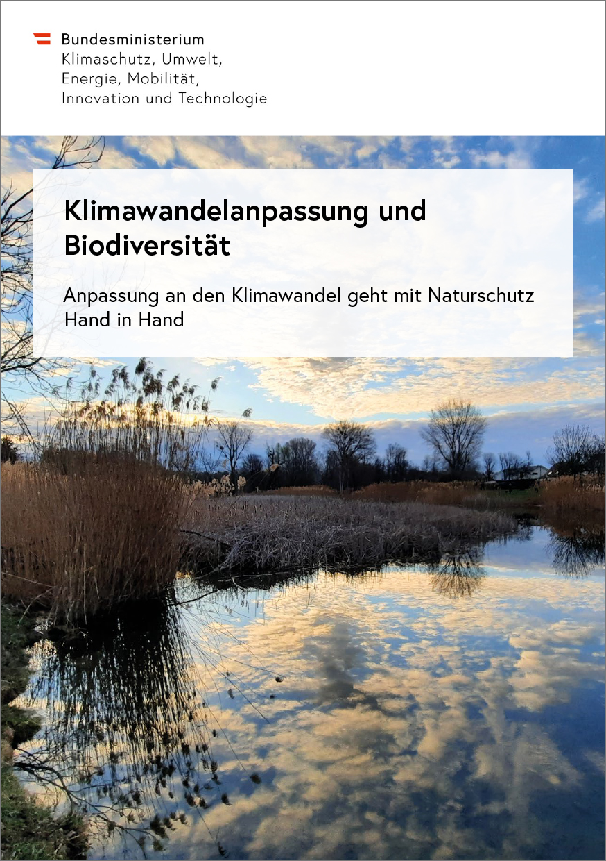 Titelblatt "Klimaanpassung und Biodiversität"