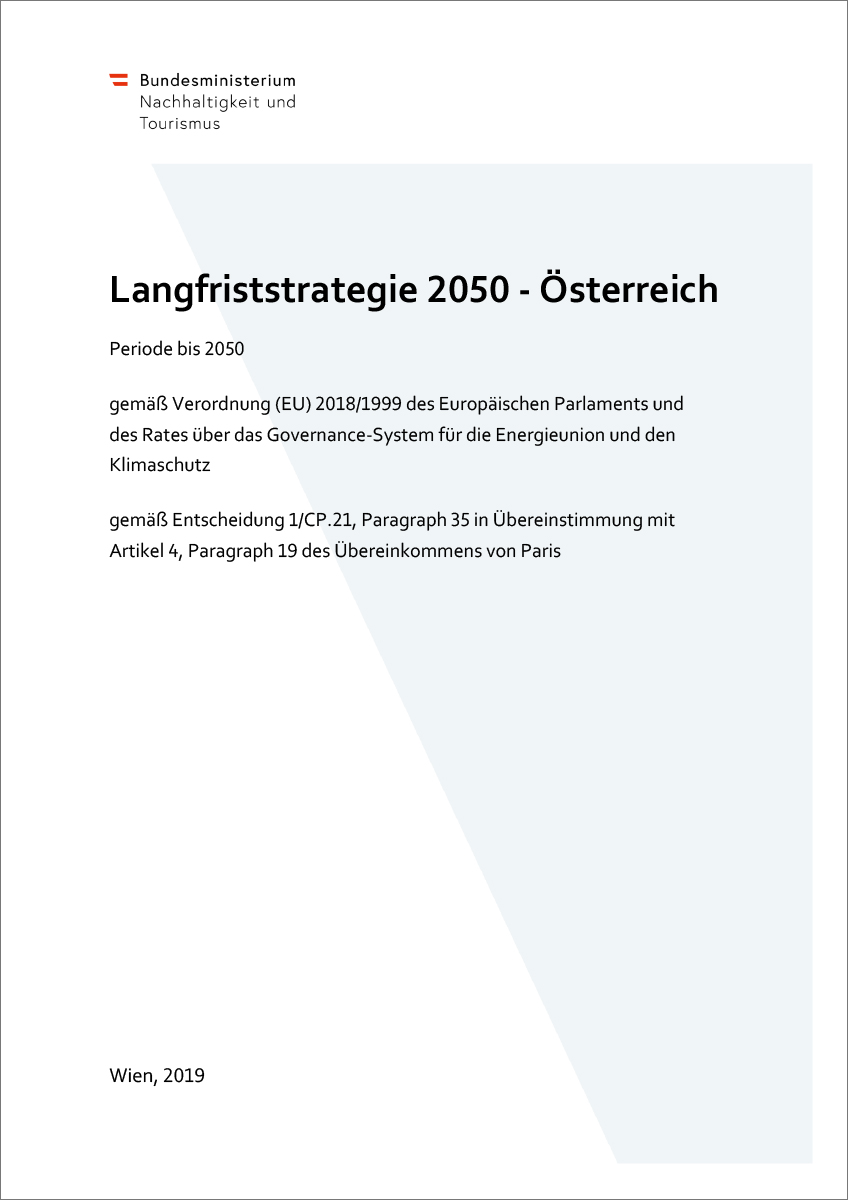 Langfriststrategie 2050 - Österreich