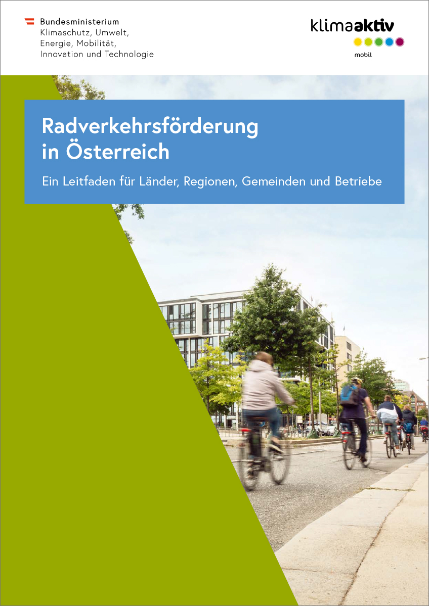 Titelblatt "Radverkehrsförderung in Österreich"