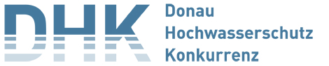 Logo der Donauhochwasserschutzkonkurrenz DHK
