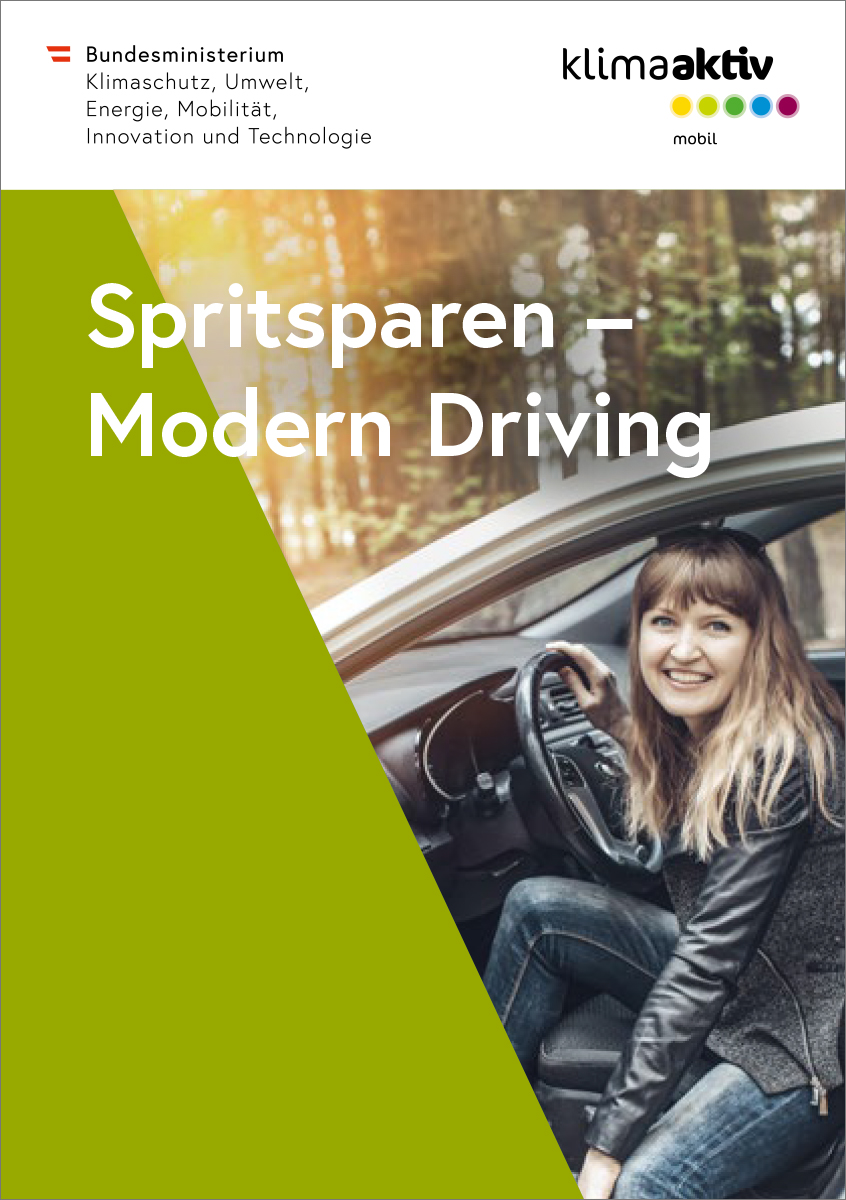 Titelblatt "Spritsparen – Modern Driving"