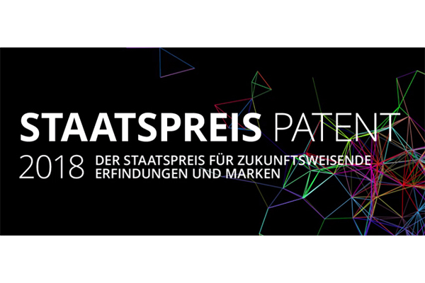 Logo: Staatspreis Patent 2018