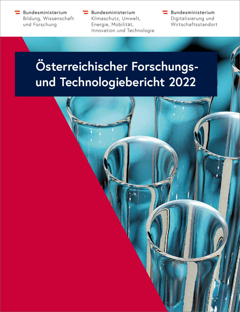 Titelbild "Österreichischer Forschungs- und Technologiebericht 2022"