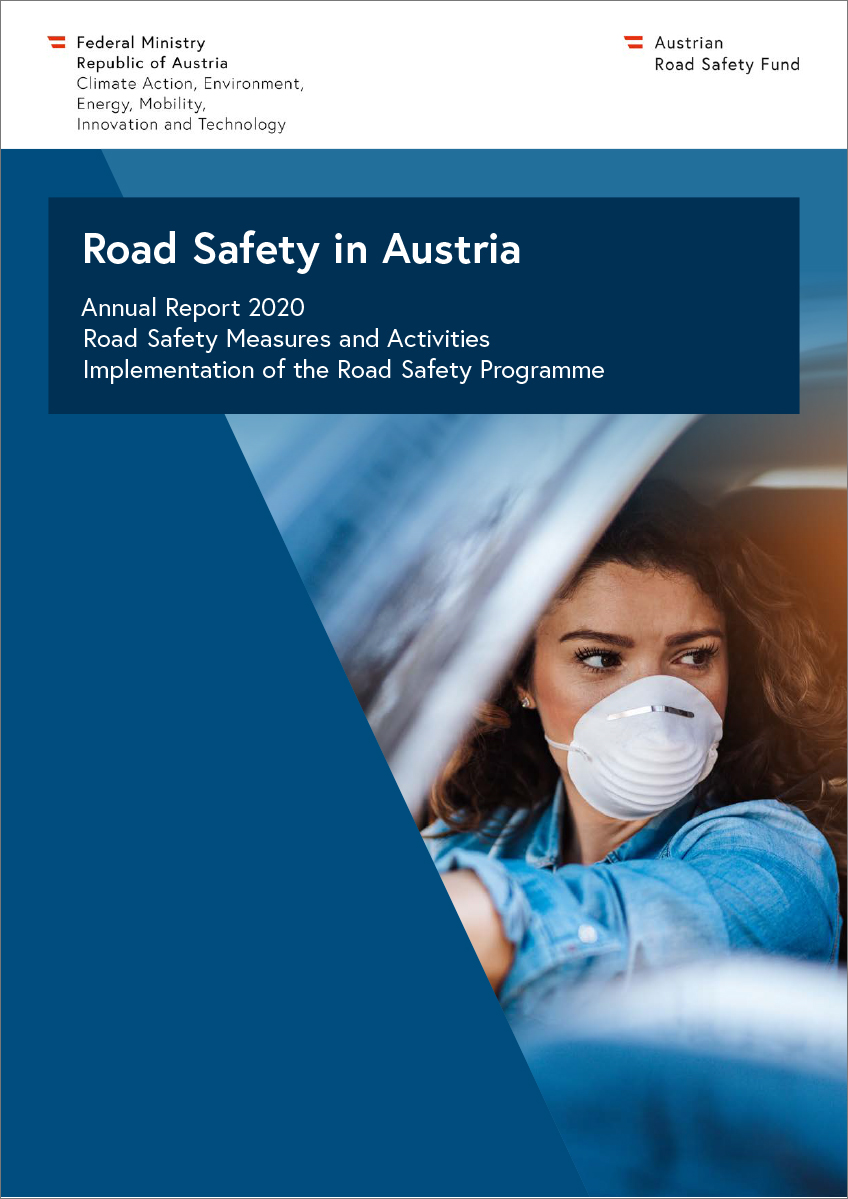 Cover "Road Safety in Austria Annual Report 2020"