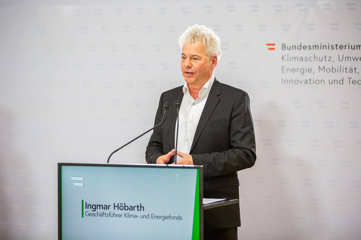 Ingmar Höbarth (Geschäftsführung Klima- und Energiefonds)