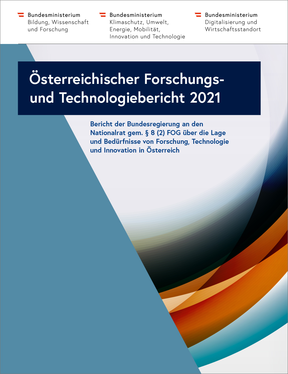Titelbild "Österreichischer Forschungs- und Technologiebericht 2021"