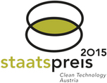 Logo zum Staatspreis Umwelt- und Energietechnologie 2015