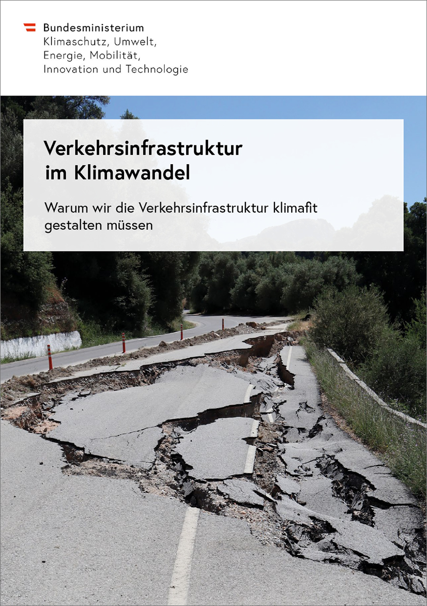 Titelblatt "Verkehrsinfrastruktur im Klimawandel"